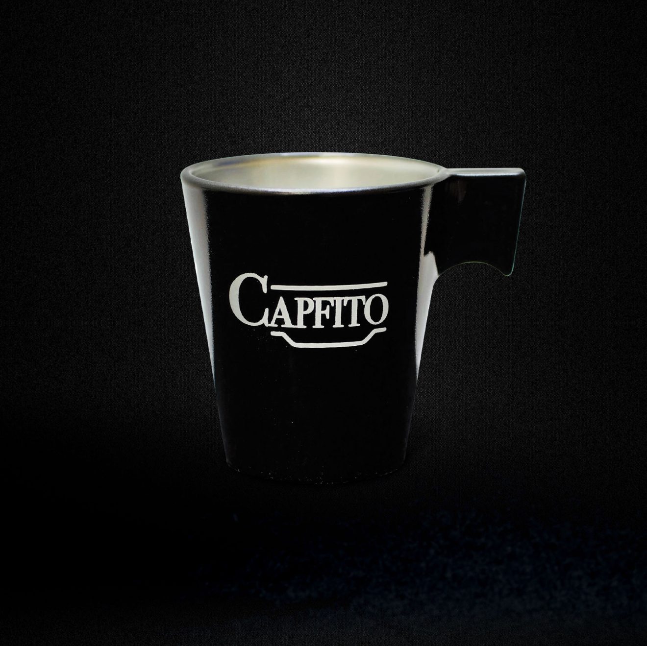 BLACK COFFEE CUP Capfito Capsule Nespresso ricaricabili