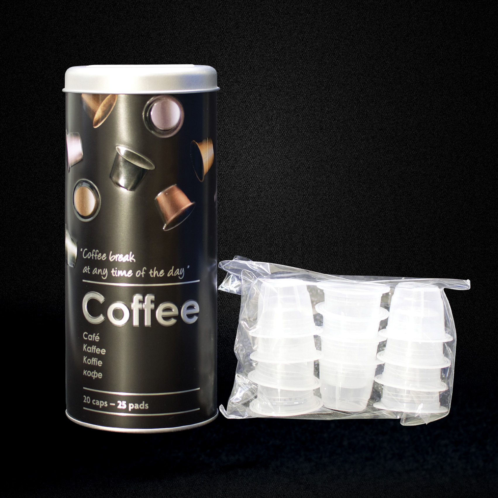 Capfito alluminio Kit - Capfito - Capsule Nespresso ricaricabili